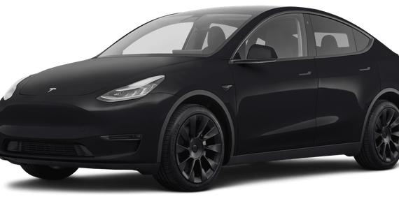 TESLA MODEL Y 2020 5YJYGDEE0LF032642 image